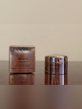 Lancome Absolue The Eye Cream Revitalizing Eye Cream 5ml | 0.16 oz NIB Travel